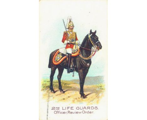 WILLS, Scissors, military part sets, inc. Types of the British Army (24), Drum Horses (10), Indian Regiments (9), about G to 