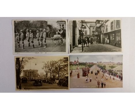 POSTCARDS, topographical selection, inc. views, buildings, street scenes, gardens, castles, monuments etc; Church Boys Brigad