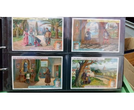 LIEBIG, complete (24), S.1151-1175, inc. Remains of Vanished Civilizations, Famous Roman Villas, Culinary Art II, The Miller 