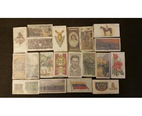 MIXED, complete (20), inc. Players (10), Dogs (heads), Colonial & Indian Army Badges, Derby & Grand National Winners, Drum Ba