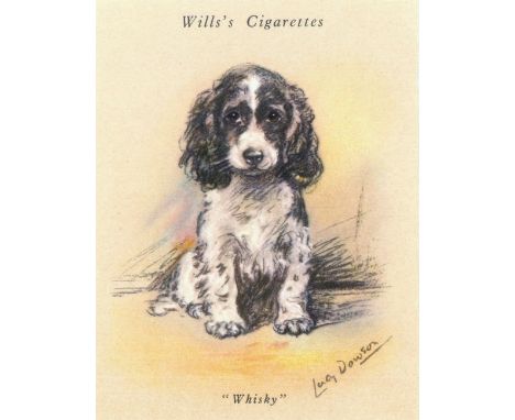 WILLS, Puppies, complete, large, extremely rare especially as a set, some light staining to a few backs, VG to EX, 40 (Illust