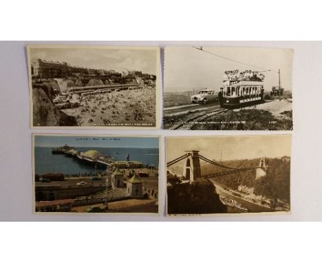 POSTCARDS, topographical selection inc. views, people, buildings, street scenes, gardens, castles, monuments etc; inc. Ripon 