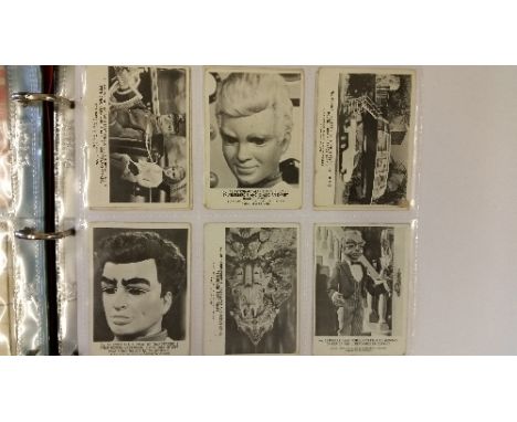 TRADE, part sets, inc. Somportex Thunderbirds, mixed sizes, mainly b/w (100); Cadet Stingray (90), Barratt Thunderbirds (50) 