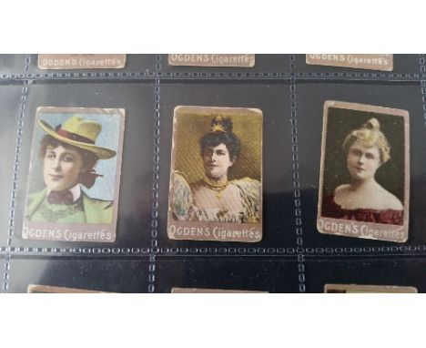 BEAUTIES, part sets, inc. Ogdens, miniature playing cards (15), ITC of India Nautch Girls (10); also Wills Film Stars - Four 