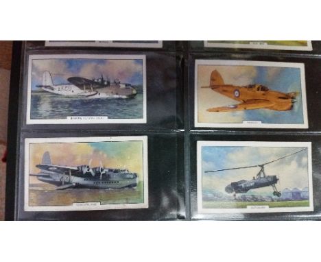 GALLAHER, part sets & odds, inc. Aeroplanes, Racing Scenes, British Birds, Trains of the World, Dogs, Stars of Stage and Scre