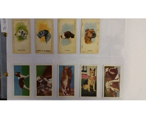 MIXED, mainly part sets, inc. Cavanders Camera Studies (complete), Garbaty German Shields (88 small), Horniman Pets (45), Chu