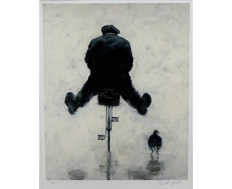 Alexander Millar, British b. 1960- Whee,limited edition colour print, 252/275, signed,54x43cm.