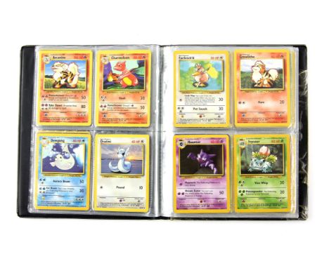 Pokemon TCG Base Set (Unlimited) - Complete Set. Complete Base Set (1999 First ever Pokemon trading card set). 102 cards in t