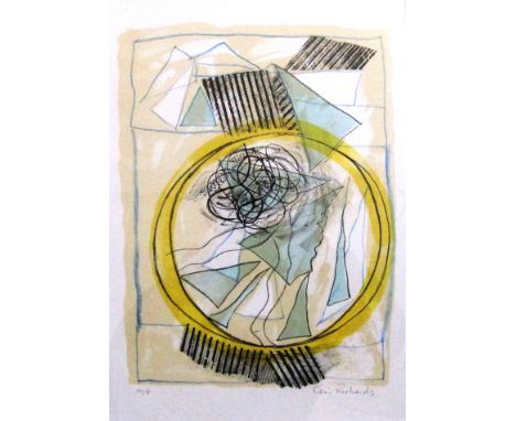 CERI RICHARDS R.A. [1903-71]. Journey Towards the North, 1971. lithograph, edition of 100, proof. 35 x 25 cm [overall includi