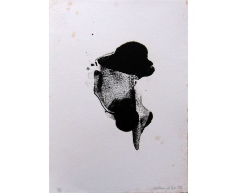 WILLIAM JOHNSTONE [1897-1981]. Composition, 1977. lithograph, edition of 50 [34/50], signed. 35 x 29 cm - unframed. Based on 
