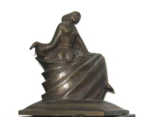 FRED KORMIS [1897-1986]. Dancing Woman. bronze, unique, signed. Provenance: Willi Soukop collection; private collection, UK. 