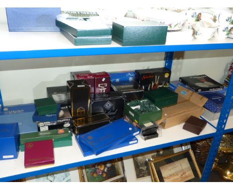 Collection of crystal and other glassware, Wedgwood, Royal Doulton, Hammersley and other china (all pieces in original boxes)