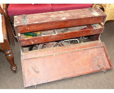 Joiners tool box and collection of tools