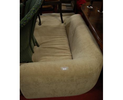 A large contemporary upholstered corner sofa, comprised of two sections, 280 x 200cm