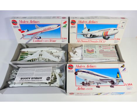 Airfix - Three late 1980's Airfix 'Special Edition' 1:144 scale plastic model aircraft kits. Lot consists of Airfix #06178 Lo