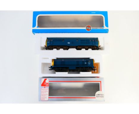 LIMA - AIRFIX - two boxed 00 gauge models comprising Lima 205203 Class 20 Diesel. 20112 BR blue, Limited edition and Airfix G