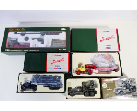 Corgi Classics - Four boxed Limited Edition diecast model trucks from various Corgi ranges. Lot consists of Corgi 'Premium' C