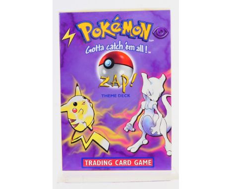 POKEMON - NINTENDO - WOTC - Pokemon trading cards - Zap! Theme Deck Advanced Level by Wizards of Coast (WOTC). The set appear