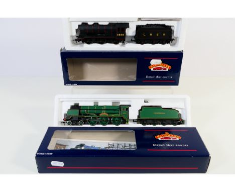 BACHMANN BRANCHLINE - two boxed 00 gauge models comprising 31-407 Lord Nelson class 4-6-0 856 "Lord St Vincent" in SR green a