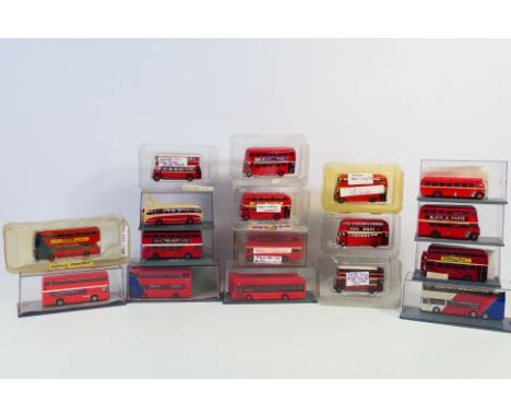Corgi Original Omnibus - EFE - Over 20 partially boxed 1:76 scale diecast model buses. The vast majority of the models have b