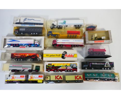 Brekkina - Albedo - Roskoff - Others - 16 boxed HO/1:87 scale plastic model trucks. Lot includes Brekkina Opel Blitz; Reitze 
