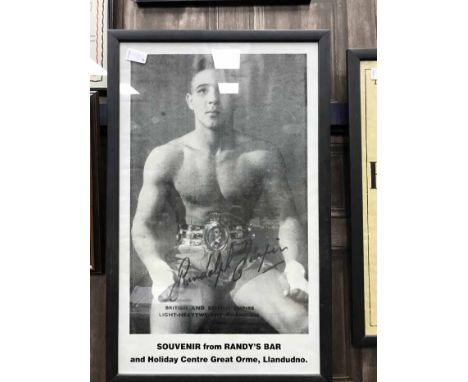LOT OF VINTAGE ADVERTISEMENTS AND EPHEMERA compromising:1941 performance of Half Past Eight at King's, a print depicing Rando