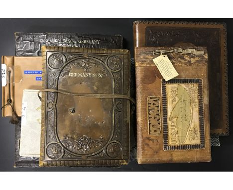 COLLECTION OF EIGHT VINTAGE PHOTO ALBUMS INCLUDING GERMANY AFTER THE WAR