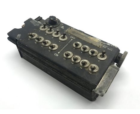 UNUSUAL PART OF THE EARLY GOVERNMENT ISSUED ENGINE BOARD