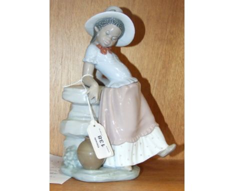 A Lladro figure, Black Legacy 'A Step in Time', No.5158, 22cm high.