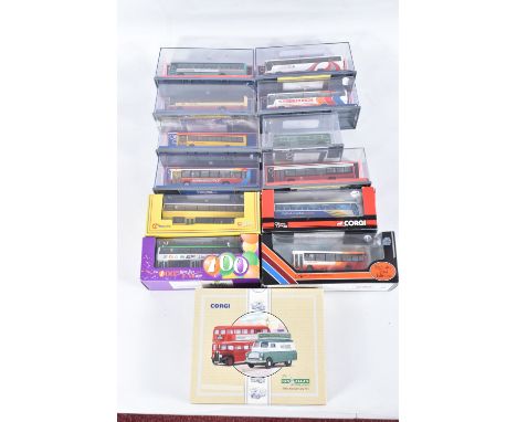 A QUANTITY OF BOXED MODERN BUS AND COACH MODELS, all are either Corgi Classics , Corgi Original Omnibus Co or E.F.E., to incl