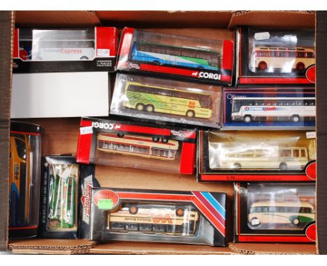 22 mixed 1/76th scale Public Transport vehicles, to include EFE, Corgi Original Omnibus and Base Toys, examples to include EF