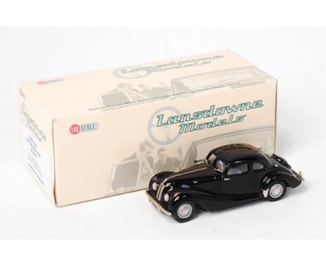 Lansdowne (Brooklin Models Limited) 1/43rd scale white metal model LDM 31A, 1947 Bristol 400, finished in black, in the origi