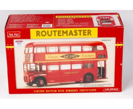 Sun Star No.2902 1/24th scale model of a Routemaster RM254-VLT "The Standard Routemaster", limited edition with certificate N