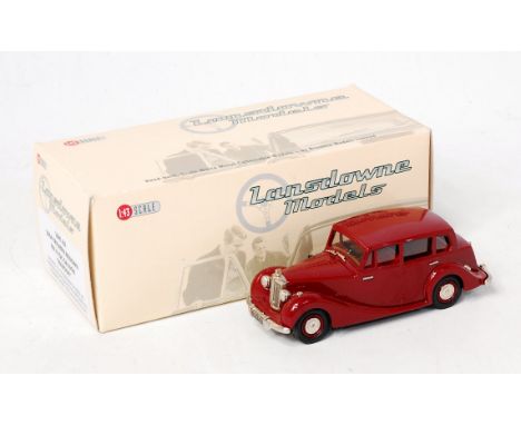 Lansdowne (Brooklin Models Limited) 1/43rd scale white metal LDM 8A, 1954 Triumph Renown MK2 TDC Saloon, Maroon Body, in the 