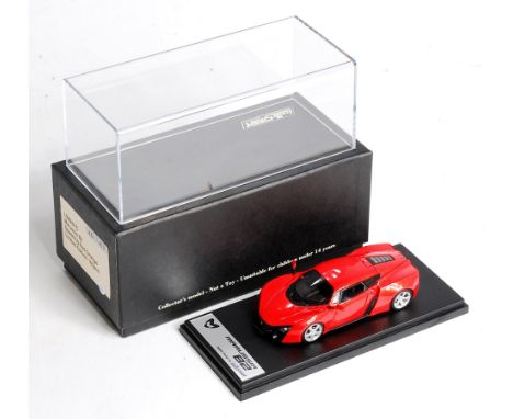 Look Smart Models of Italy, 1/43rd scale resin factory hand built model of a Marussia B2, Limited Edition No.141/165, finishe