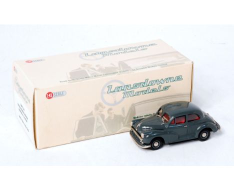 Lansdowne (Brooklin Models Limited) 1/43rd scale white metal model LDM 36, 1952 Morris Minor Series II 2 Door, finished in da