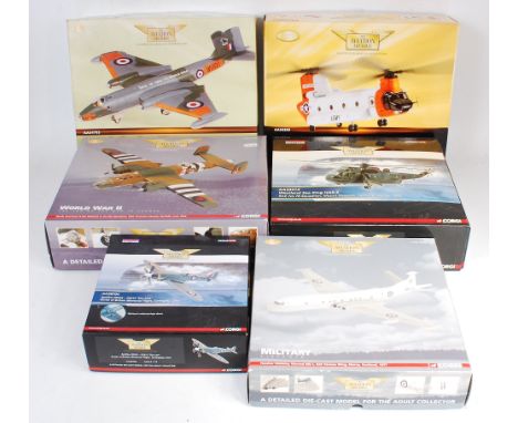 Corgi Aviation Archive Boxed Mixed Scale Aircraft Group, 6 boxed examples, all in original boxes, reference numbers to includ