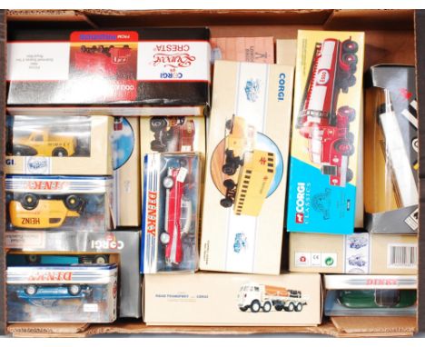 16 various mixed scale modern issue diecast, to include Corgi Commercials, Dinky by Matchbox, Corgi Classics, and others, to 