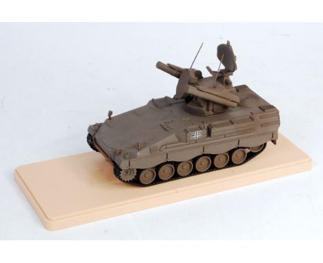 Replex 43, 1/50th scale white metal factory built model of a Roland Missile Launcher on tracked APC (M-BNM)