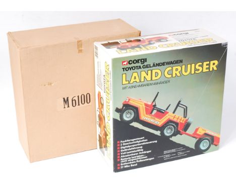 Corgi Toys, 1/12th scale M6100 Radio Controlled Toyota Land Cruiser, As Issued Example with original box, instructions and fi