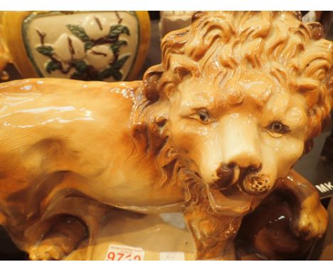 Large ceramic lion L: 30 cm 