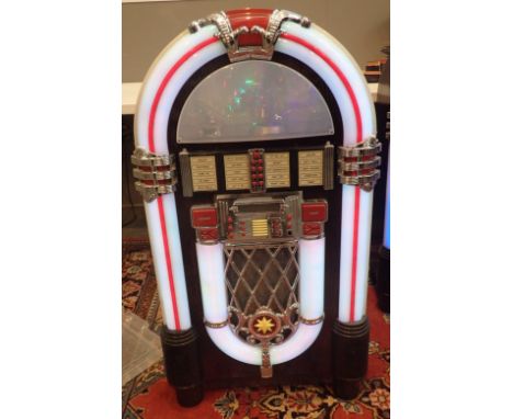 Electric Baby jukebox 1884  ten CD cassette and radio playing free standing retro style