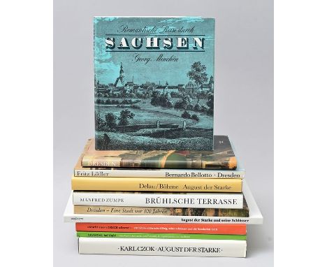 Titel Kunstgeschichte Dresden und Sachsen.Delau: August der Starke - Bilder einer Zeit, Mitteldeutscher Verlag Halle/ Leipzig