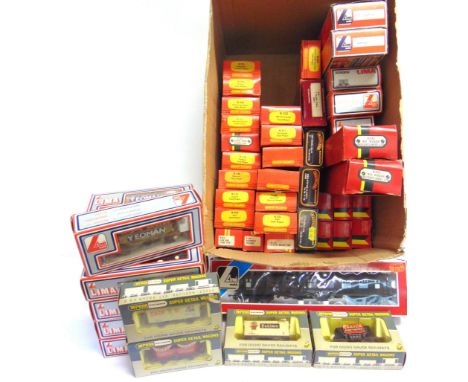 [OO GAUGE]. A MISCELLANEOUS ROLLING STOCK COLLECTION  comprising fifty assorted wagons, including four by Wrenn and ten Lima 
