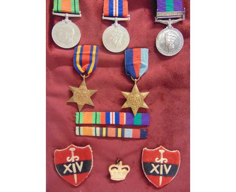 A SECOND WORLD WAR &amp; LATER GROUP OF FIVE MEDALS TO CAPTAIN W.A.R. WORSLEY, ROYAL ARTILLERY  comprising the 1939-45 Star, 