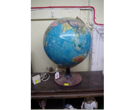 An old 'Scan Globe' lamp,&nbsp;42cm high. 