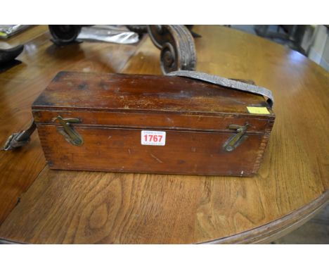 A collection of thirty-three magic lantern slides,&nbsp;in associated mahogany box.&nbsp; 