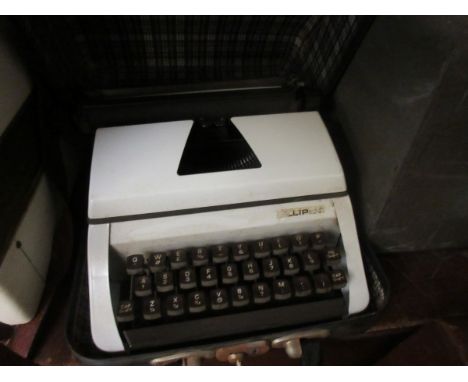 CASED PHILIPS TYPEWRITER    