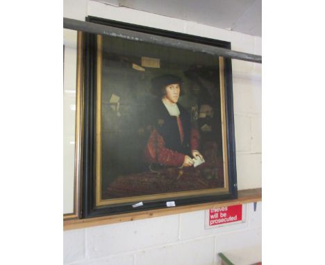 GOOD QUALITY REPRODUCTION PORTRAIT OF A TUDOR GENT   
