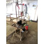 Shop Made Barn Grooming Cart